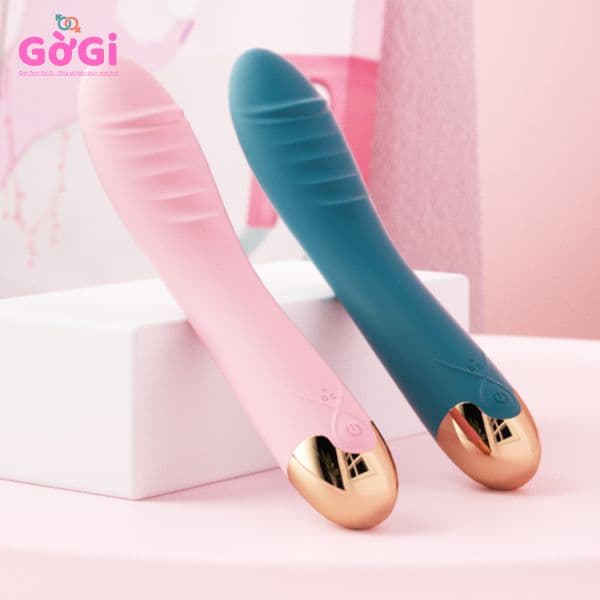 Máy rung dành cho phụ nữ với độ rung mạnh mẽ, xoay 360 độ, tác động vào cơ thể, massage